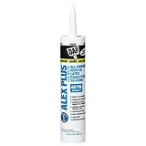 DAP INC 18152/11440 10.1oz White Alex Plus Acrylic Latex Caulk with Silicone, 2 Pack