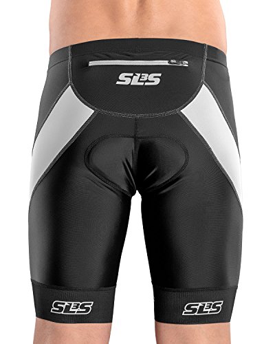image for SLS3 Triathlon Men`s Tri Shorts | 1 Pocket | Black | FX Z | Swim-Bike-