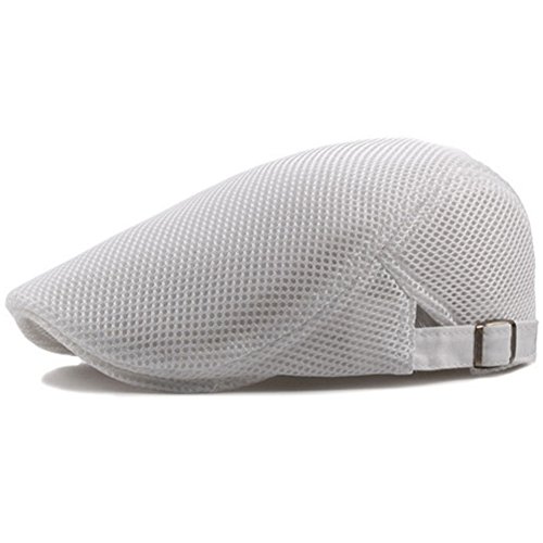 Men s mesh Flat Cap Duckbill Beret Ivy Newsboy Driving Cabbie Caps Hunting?Hat