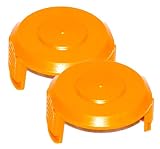 WORX WA6531 GT Trimmer Replacement Spool Cap Covers (2 Pack)