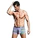 JINSHI Men's Bamboo Stretch Waistband Boxer Briefs
