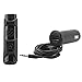 Scosche BTAXS2R MotorMouth III Wireless Bluetooth Handsfree Car Receiver MP3/Auxiliary Adapter with Built-in Mic for Calls and Music, Black