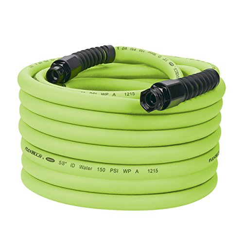 Flexzilla Pro Water Hose with Reusable Fittings, 5/8 in. x 75 ft., Heavy Duty, Lightweight, Drinking Water Safe - HFZWP575