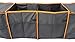 ideapro Super Heavy-Duty Collapsible 4-Compartment Auto Trunk Organizer Cooler Made of 600D Pack Cloth with 2 Insulated Sections Provides Folding Storage for Groceries in Your Car Truck or SUV