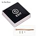 DC 12V NC NO Square, ZOTER Touch Sensor Door Exit Release Button Switch w LED Light