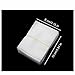 200 Pieces Biodegradable Non-Woven Nursery Bags Plant Grow Bags Fabric Seedling Pots, White