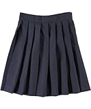 French Toast Pleated Skirt - navy, 16
