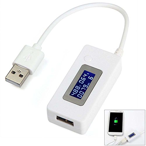 Mini lcd usb voltage current detector tester monitor reader amp m…