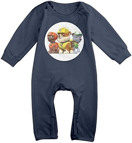 Newborn Baby Paw Patrol Long Sleeve Climb Jumpsuit 18 Months Navy