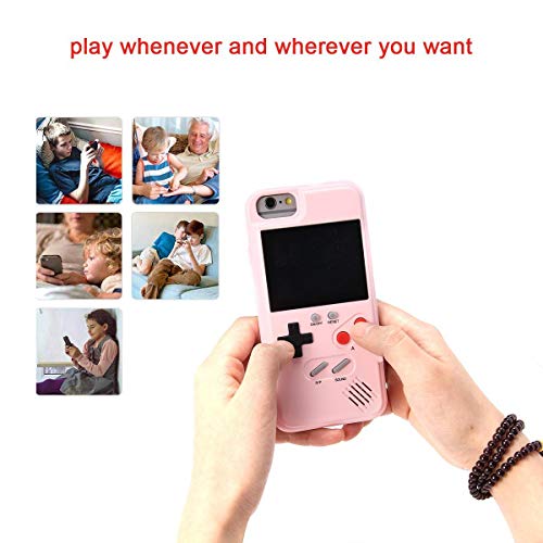image for LayOPO Gameboy iPhone Case, iPhone Case Game Console with 36 Small Gam
