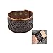Original Tribe Antique Men's Brown Leather Cuff Bracelet, Leather Wrist Band Wristband Handcrafted Jewelry SL2259