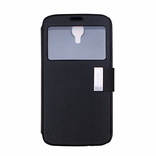 samsung galaxy mega 6.3 case, samsung galaxy mega 6.3 - i9200 | Samsung Mega 6.3 Flip Covers | Mega 6.3 i9200 Rock Flip Covers | Leather Flip Covers Mega 6.3 i9200 Samsung (Black)