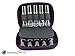 Soothing Terra Roller Bottle Carrying Case for Essential Oils - Portable Hard Shell Travel Case (Purple)
