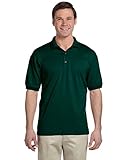 Gildan DryBlend 6 oz., 50/50 Jersey Polo, XL, FOREST GREEN