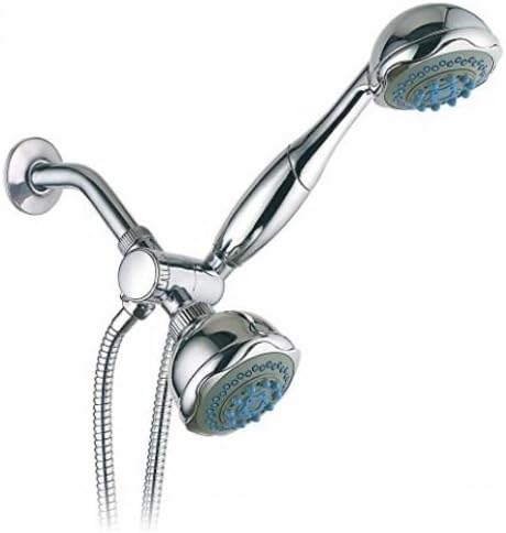 Hydroluxe Deluxe 24-setting 3-way-Shower-Combo - 5 Full Setting High Power 5'