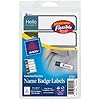 Amazon.com : Avery No-Iron Clothing Labels, White, Assorted, Pack of 45 ...