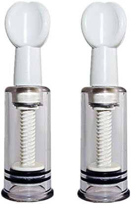 2PCS Vacuum Cupping Multi-Functional Rotary Magnetic Therapy Cupping Massage Device Magnetic Therapy Cupping Device Physiotherapy Cupping Nipple Sucker Massage (1.8cm)