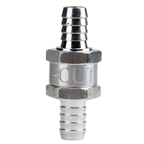 Bang4buck 12mm 1/2" Aluminum One Way Non Return Check Valve Fuel Diesel Water Marine Agriculture - Thumbnail 5