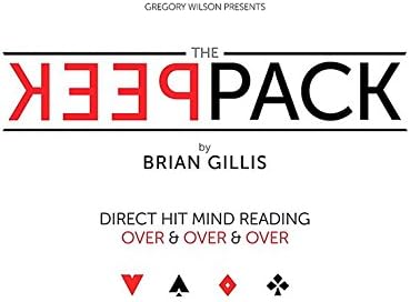 Amazon Com Gregory Wilson Presents The Peek Pack By Brian Gillis Gimmicks And Online Instructions Trick Toys Games