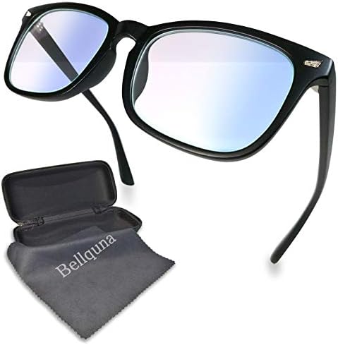 ベルキューナ ブルーライトカット メガネ ブルーライトカットメガネ 伊達メガネ 度なし 軽量