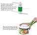ZYLISS Easy Pull Food Chopper and Manual Food Processor - Vegetable Slicer and Dicer - Hand Held
