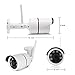 Outdoor Security IP Camera Wireless - NIANTE 720P Night Vision and Weatherproof WiFi Camera with Built in 16G SD Card, Remote Access, Motion Detection for HOM e Security Camera System