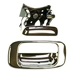 Fits 99 - 06 Chevrolet Silverado GMC Sierra Tailgate Handle and Bezel Set CHROME 00 01 02 03 04 05