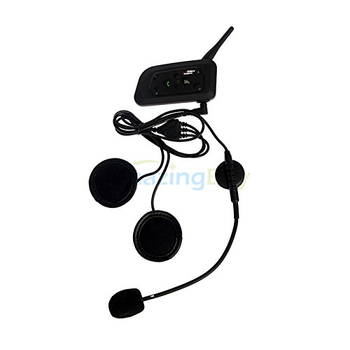 Amazingbuy - 2 Sets Vnetphone V6 BT Intercom Bluetooth Interphone 1200M Range 6 Riders Motorcycle Helmet - Motorcycle Snowmobile Multi Interphone Headsets 6 Riders. Great for Skiing and Riding