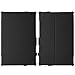 MoKo Sony Xperia Z2 Case - Slim-Fit Multi-Angle Folio Cover Case for Sony Xperia Z2 10.1 inch Tablet, Black (with Smart Cover Auto Wake/Sleep, Will Not Fit for Sony Xperia Z Tablet)
