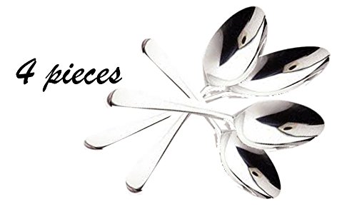 King International Stainless Steel Baby Spoon,Set of 4 Pieces