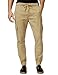 Men Jogger Pants Twill Cargo Chino Cotton Slacks Tapered Leg Loose Fit