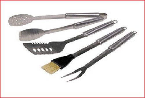 Grill Life 5 Piece Stainless Tool Set Madison Collection