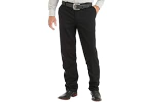 Wrangler Men's Flat Front Relaxed Fit Casual Pant