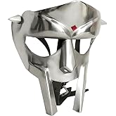 NARRY CRAFT MF DOOM Mask – Medieval Roman Gladiator Helmet Face Armor | Viking Cosplay Steel Mask for Halloween, Reenactment, Costume Prop & Party