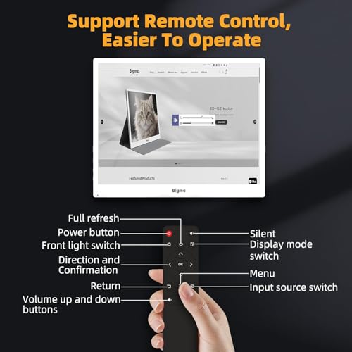 Bigme B13 Color Epaper Monitor 13.3 Inch, 2 x Type C and 1 x Mini HDMI Ports, Built-in Speakers