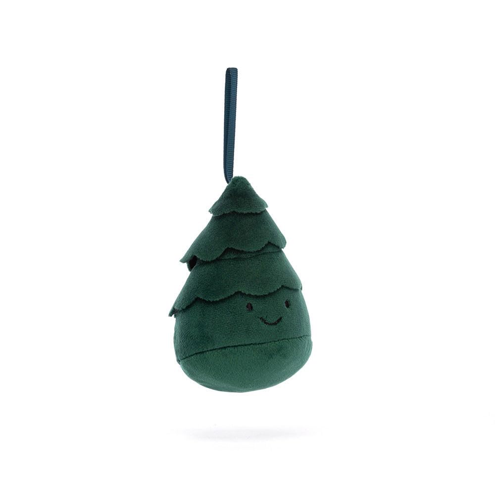 Jellycat Festive Folly Christmas Tree - H : 11 cm x L : 7 cm