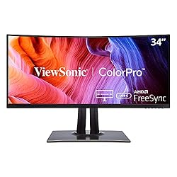 ViewSonic VP3481a 34-Inch WQHD+ Curved Ultrawide