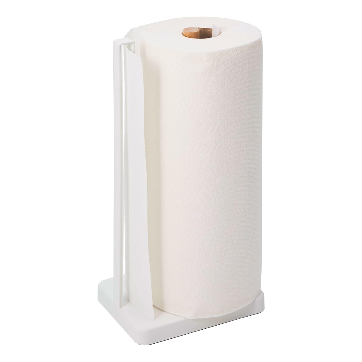 Yamazaki Paper Towel Holder, Steel, White, One size