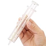 Jiaxix 5 Pack 30ml Glass Syringes With Caps