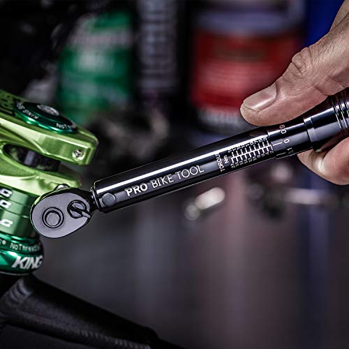 PRO BIKE TOOL 1/4 Inch Drive Click Bike Torque Wrench Set 2 to 20 Nm