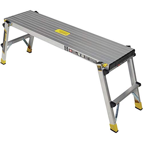 Gorilla Ladders 47.25 in. x 12 in. x 20 in. Aluminum SlimFold Work
