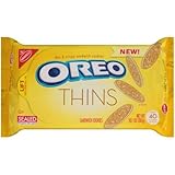 Oreo Thins Golden Sandwich Cookies, 10.1 Ounce 2 Pack