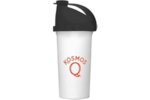 Kosmos Q Product Mixer, Leak Proof Shaker Cup For Marinades, Sauces And Injection Mixes, Watertight Shaker Bottle With Measuring Marks, Travel Friendly Mixing Cup For Bbq & Grilling, Bpa free, 25 Oz