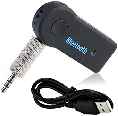 Exiao Wireless Bluetooth Music Receiver Adapter Audio 3.5mm Stereo A2DP Music Streaming Car Kit for Car AUX in Home Speaker MP3
