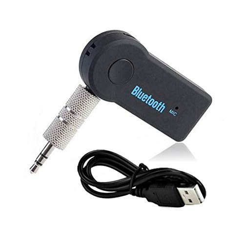 Exiao Wireless Bluetooth Music Receiver Adapter Audio 3.5mm Stereo A2DP Music Streaming Car Kit for Car AUX in Home Speaker MP3