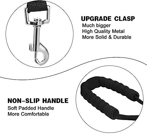 Dog Training Lead Long Dog Leash, Long Nylon Training Dog Leash for Pet Tracking Training Obedience Lead Leash Long Training Dog Leash Long Dog Recall Lead (10M/30FT)