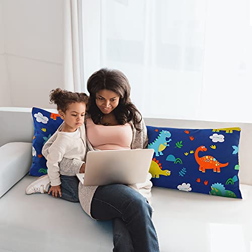 Suyfhdc Dinosaur Body Pillow Cover Full Length Pillow Case 20"x54