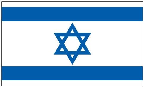Flags - 3' X 5' ISRAEL FLAG - ISRAEL