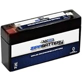 6V 1.2AH Sealed Lead Acid (SLA) Battery for Power-Sonic PS-612 F1
