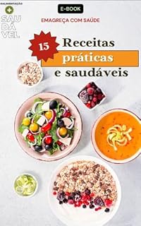 Livro 15 Receitas práticas e saudáveis